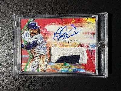 Fernando Tatis Jr 2020 Topps Inception Patch Auto/25 IAP-FTJ San Diego Padres Foto 1 de 2