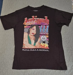 Aaliyah Shirt Mens L Princess of R&B Graphic Tee Music T-Shirt Singer  - Picture 1 of 4
