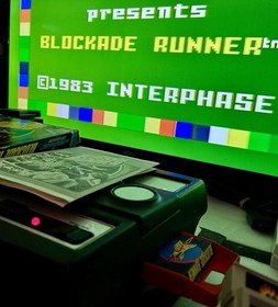 INTELLIVISION BLOCKADE RUNNER W/BOX & CARTRIDGE ONLY  CLEANED & TESTED 3/17/26