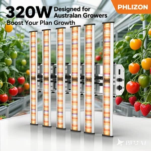 320W Pflanzenlicht mit App Steuerung EU Plug Ideal für Salat Spinat Balkonanzuch - Bild 1 von 31