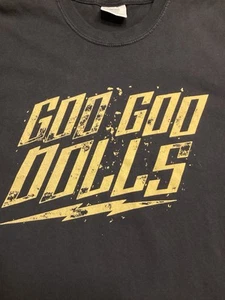 Goo Goo Dolls Shirt Size M Charcoal Gray - Picture 1 of 2