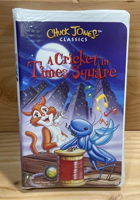 Chuck Jones Classics A CRICKET IN TIMES SQUARE VHS Clamshell Case Mel Blanc - Image 1 of 4