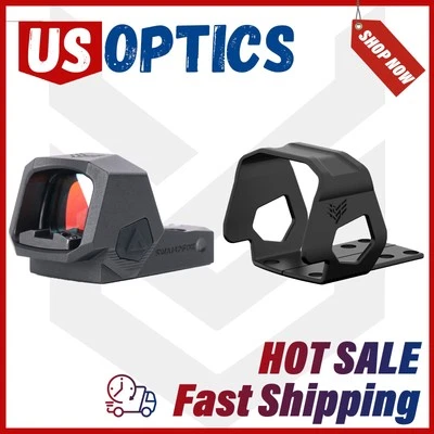 Swampfox Sentinel II 1x20mm 3MOA Micro Reflex Red/Green Dot Sight RMSc Footprint