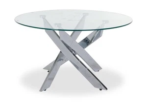 Couchtisch KARIANE BHT 80x45x80 cm transparent Wohnzimmertisch Sofatisch - Bild 1 von 3