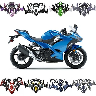 Carrocería completa para Kawasaki Ninja 400 2018 2019 2020 2021 2022 2023 carenados ABS Foto 1 de 4
