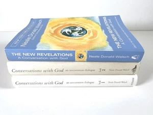 Lot of 3 Conversations with God Books New Revelations by Neale Donald Walsch - Picture 1 of 9