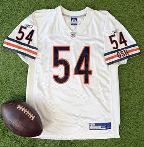 Brian Urlacher Chicago Bears Authentic ‘04 NFL Football Jersey Vintage Reebok 48 - Picture 1 of 9
