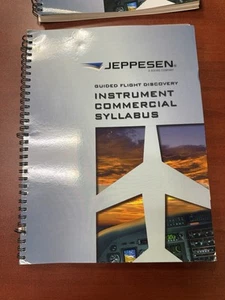 Jeppesen Guided Flight Discovery Instrument Commercial Syllabus - Picture 1 of 1