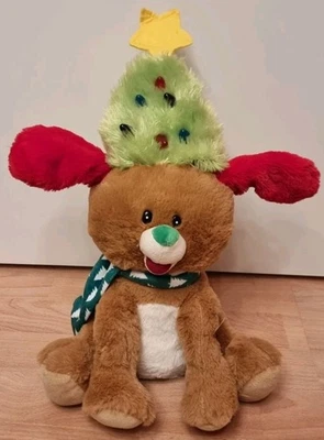 Singing And Dancing Puppy/dog Animated Plush Toy Christmas Musical  - Image 1 of 4