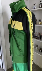 Rare Gwen Stefani 2000's Harajuku Lovers Track Suit Jacket Small Green & Yellow - Picture 1 of 6