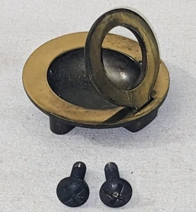 Drexel Heritage DYNASTY campaign chest BRASS RING PULL part no. CHC E-878DC - Picture 1 of 4