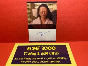 2019 Rittenhouse Twin Peaks Archives AUTOGRAPH Card NAE YUUKI as Naido - Picture 1 of 2