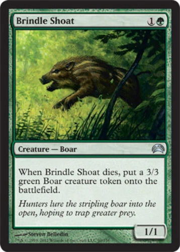 MTG - Brindle Shoat - Planechase 2012 - NM, English Magic FLAT RATE SHIP - Image 1 of 1