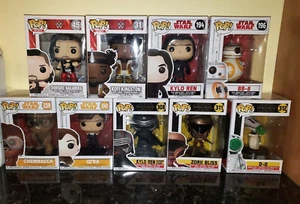 NEW FUNKO POP!  You Choose!  Star Wars or WWE - Vinyl Figures - Picture 1 of 20