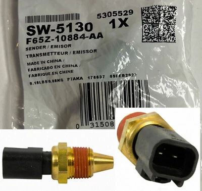 Nuevo interruptor de temperatura de refrigerante del motor OEM SW5130 F65Z-10884-AA * ENVÍO GRATUITO Foto 1 de 4