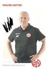 Walter Notter. FSV Mainz 05. 2016/17. Original signierte Autogrammkarte.