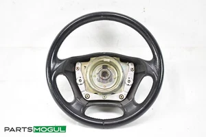 99-01 MERCEDES ML320 ML430 ML500 W163 VOLANTE CUERO NEGRO OEM - Imagen 1 de 6