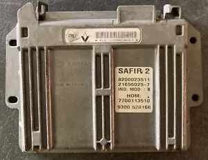 Calculateur décodé TWINGO 1.2 SAFIR2 8200023511 7700113510 21656025-7 35 pins - Imagen 1 de 1