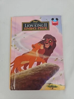 Walt Disney The Lion King II Simba's Pride Hardcover Book Vintage 1998 Classic - Image 1 of 4