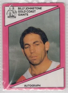 🔥 1988 Scanlens BILLY JOHNSTONE  ( GOLD COAST GIANTS ) 124 of 144 🔥#3 - Picture 1 of 1