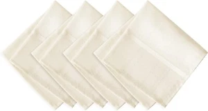 Juego de 4 servilletas de tela para cena Newbridge, a cuadros elegantes, 17 pulgadas x 17 pulgadas - beige - Imagen 1 de 7