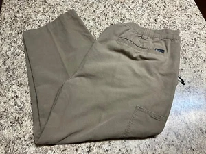 Columbia Mens Outdoor Style Pants Regular Fit Straight Leg Brown Size 50X27 - Picture 1 of 5