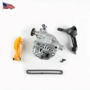 1.8/2.0T Oil Pump Chain Tensioner Set For VW Tiguan Passat Golf CC AUDI A4 A6 Q5 - Picture 1 of 12