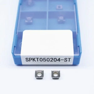 10P SPKT050204-ST CNC Carbide Indexable U Drill Inserts For SP U-drill D13-D15 - Picture 1 of 4
