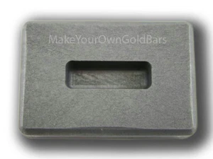 1/2 oz Gold High Density Graphite Ingot Mold 1/4 oz Silver KitKat Bar-Copper - Picture 1 of 5