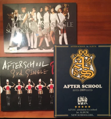 K-Pop = After School = Rare Collection 1st - 2nd - 3rd Bang! CD Korean Kpop - Image 1 of 4