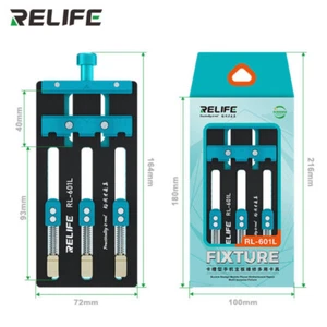 RELIFE RL-601L Placa Base Doble Ranura Accesorio Teléfono IC BGA Chip PCB Soporte Plantilla - Imagen 1 de 9