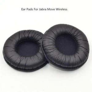1Pair Soft Foam Ear Cushion Leather Earpads for Jabra Move Wireless Headphones - Picture 1 of 11