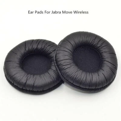 1Pair Soft Foam Ear Cushion Leather Earpads for Jabra Move Wireless Headphones - Image 1 of 4