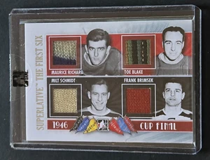 2013 ITG Superlative Cup Final CF-30 Richard Blake Schmidt Brimsek GU Jersey /9 - Picture 1 of 2