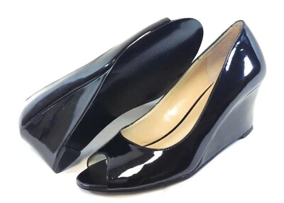 Zapatos de tacón para mujer Nine West NW7 Phishy negro charol sintético 2,5" Foto 1 de 2