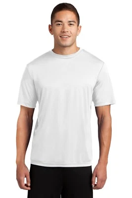 Camiseta Sport Tek Para Hombre Dri-Fit PosiCharge Entrenamiento S-4XL M-ST350 Foto 1 de 3