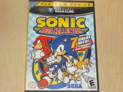 Nintendo Gamecube (GC) -  SONIC MEGA COLLECTION (SEGA) - COMPLETE - Image 1 of 4