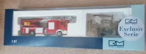 Rietze 72601 - 1/87 Iveco Magirus Dlk 32 Vorführdesign (Serie Esclusiva 5% - Foto 1 di 1