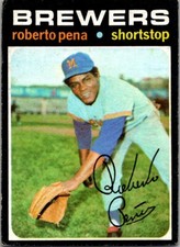 1971 Topps Roberto Pena Milwaukee Brewers #334