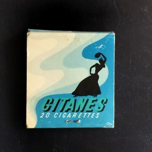 GITANES HOTEL DE L'ECU VECCHIA SCATOLA FIAMMIFERI PIENA - Imagen 1 de 2