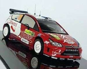 Ixo 1/43 Scale - RAM327 Citroen C4 WRC #15 Rally Greece 2008 Diecast Model Car - Picture 1 of 4