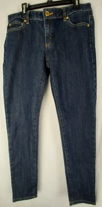 Michael Kors Womens Izzy Skinny Blue Jeans Size 4 (31x31) - Picture 1 of 8