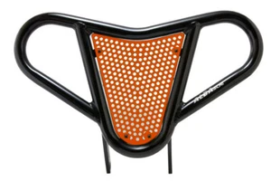 Parachoques delantero Yamaha YFZ 450 pantalla negra y naranja Alba Racing 199 M2 BO - Imagen 1 de 4