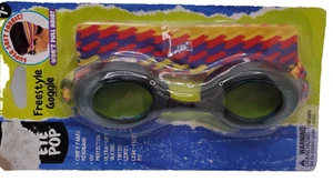 Eye Pop Jugend Non-Latex Freestyle Schwimmbrille UV getönt Aqua Freizeit - Bild 1 von 5