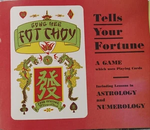 Vintage Gong Hee Fot Choy Tells Your Fortune  Game. New in perfect conditions! - Imagen 1 de 5
