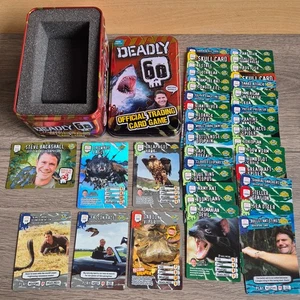 Deadly 60 Official Card Box With 1/1 Autograph Steve Backshall Card - Picture 1 of 4