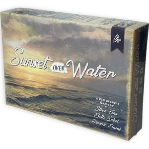 Sunset Over Water Board Game | Picturesque Strategic Solo & Group Play | NEW - Picture 1 of 4