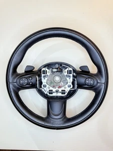 Mini Cooper Paddle Shift Steering Wheel Black R56 07-16 OEM - Picture 1 of 11