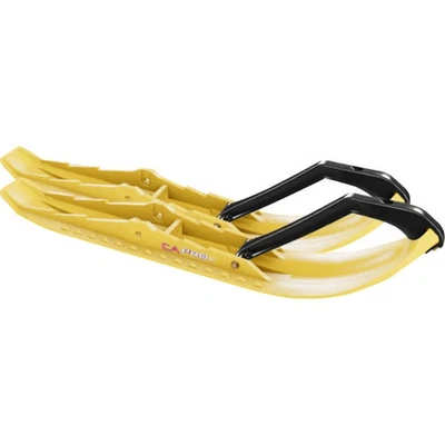 C&A TMX Skis - Yellow Snowmobile 77170428 4602-0211 - Image 1 of 3