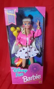 1994 Mattel Disney Fun Barbie Puppe exklusive zweite Edition #11650 NEU versiegelt - Bild 1 von 8